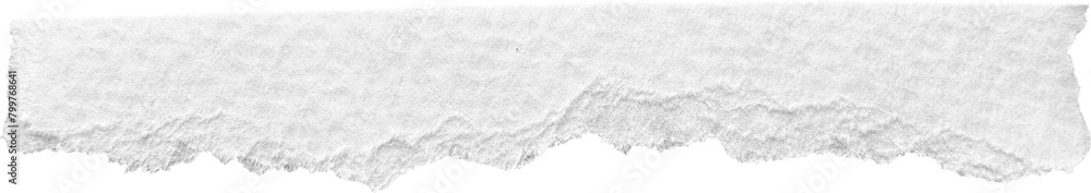 White Torn Paper Piece White Torn Paper Piece