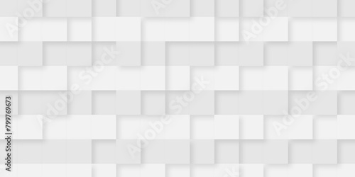 Abstract background with squares. Abstract 3d cube pattern background. Geometric vector illustration technology blank box. Seamless business tile design. 