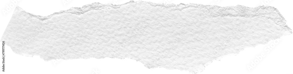 Fototapeta premium White Torn Paper Piece