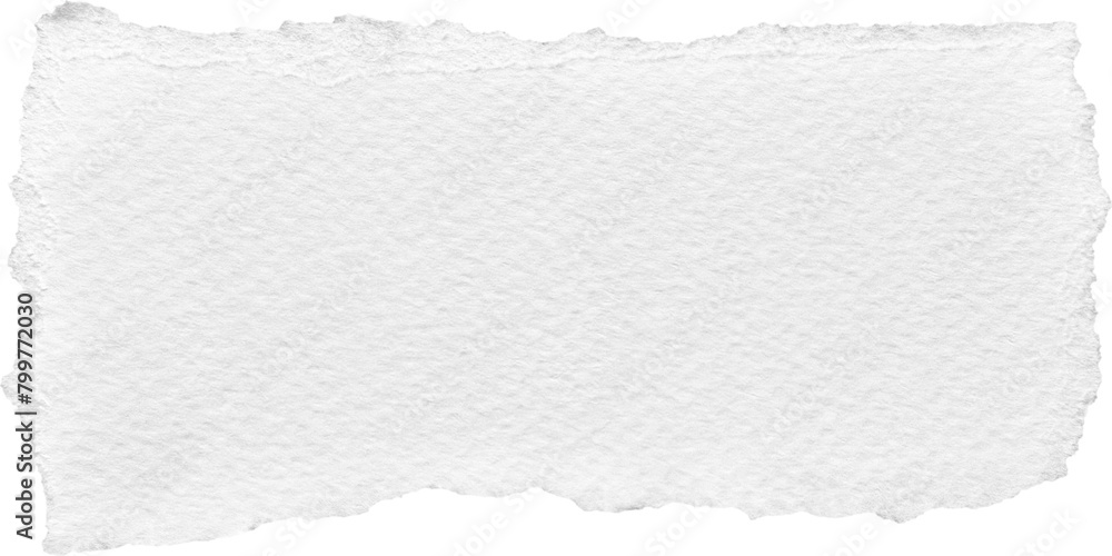 White Torn Paper Piece White Torn Paper Piece