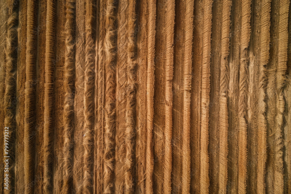 Aerial view of symmetrical rows of crops in a vast agricultural field, creating a mesmerizing pattern that stretches to the horizon. Aerial view of symmetrical rows of crops in a vast agricultural field, creating a mesmerizing pattern that stretches to the horizon.
