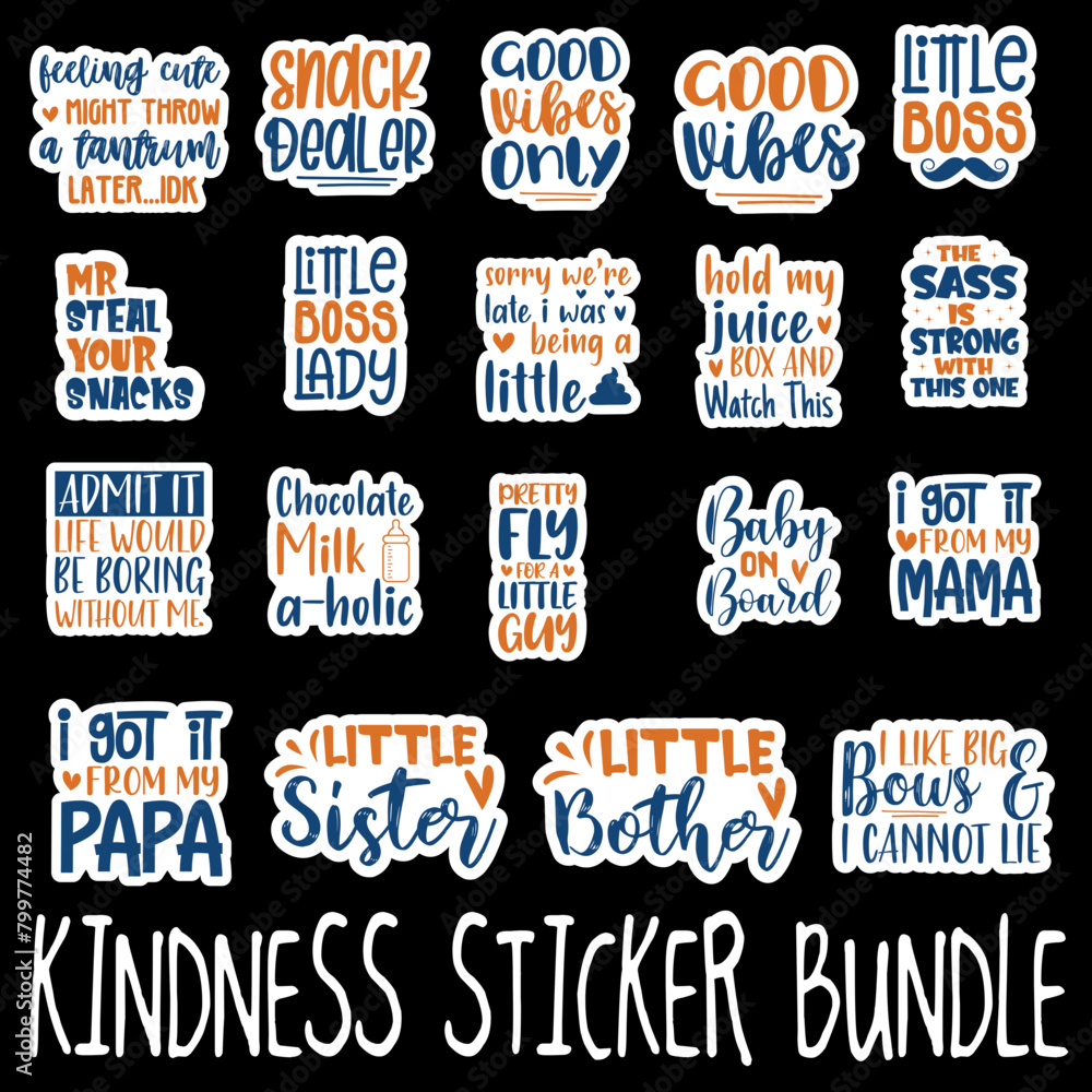 Kindness Sticker Bundle