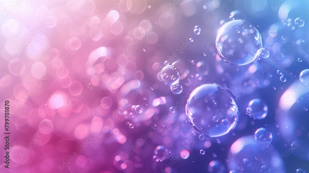 Abstract beautiful flying bubbles on a colorful background ,background with colorful and vibrant bubbles ,Abstract beautiful flying bubbles on a colorful background