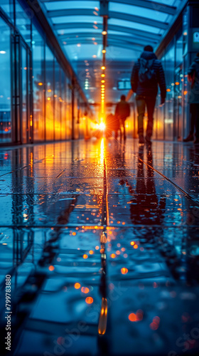 Wallpaper Mural airport terminal inside Torontodigital.ca