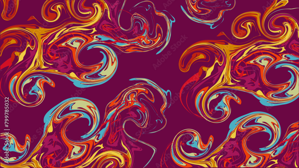 Creative colorful wave abstract background Creative colorful wave abstract background
