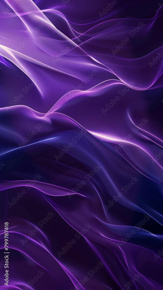 Fototapeta premium Elegant Violet Dreams, Abstract Vector Background