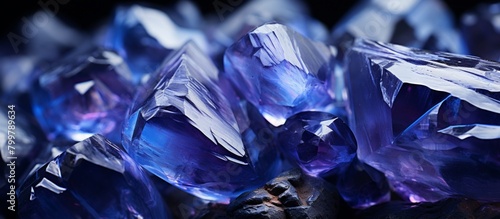 Iolite Crystal Texture photo
