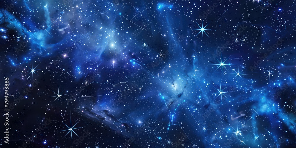 Celestial wonders: Zodiac constellations shimmer in a mystical background, invoking awe and reverence. Celestial wonders: Zodiac constellations shimmer in a mystical background, invoking awe and reverence.
