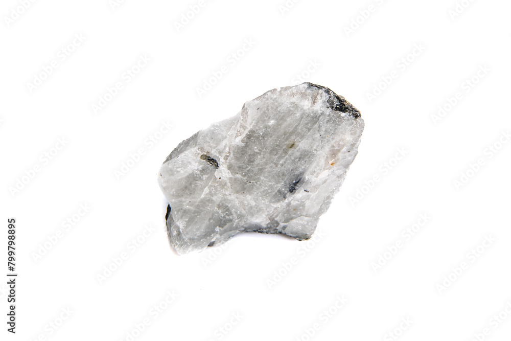 natural moonstone rough gem stone on the white background natural moonstone rough gem stone on the white background