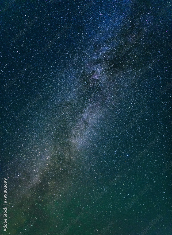 Obraz premium Milky way starry sky