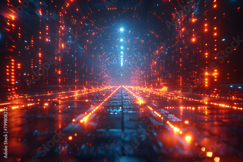 Cyber Horizon: A Futuristic Exploration photo