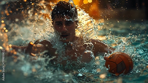 Striking Sports Photography: Water Polo in Action