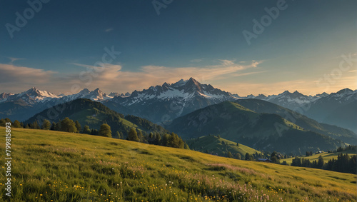 sunrise in the mountains © Bhatti