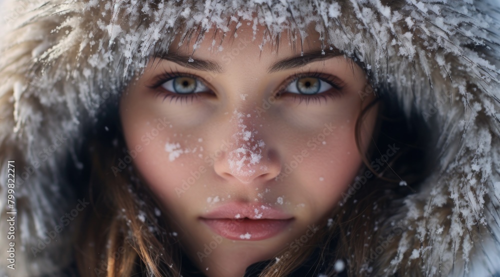 Captivating Winter Portrait Captivating Winter Portrait