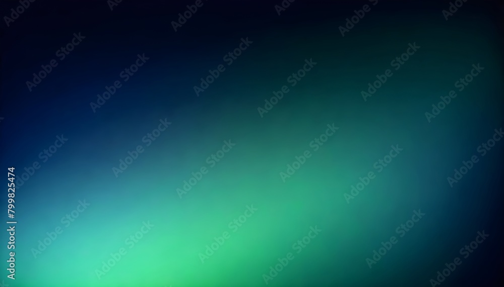 Green dark blue gradient background 