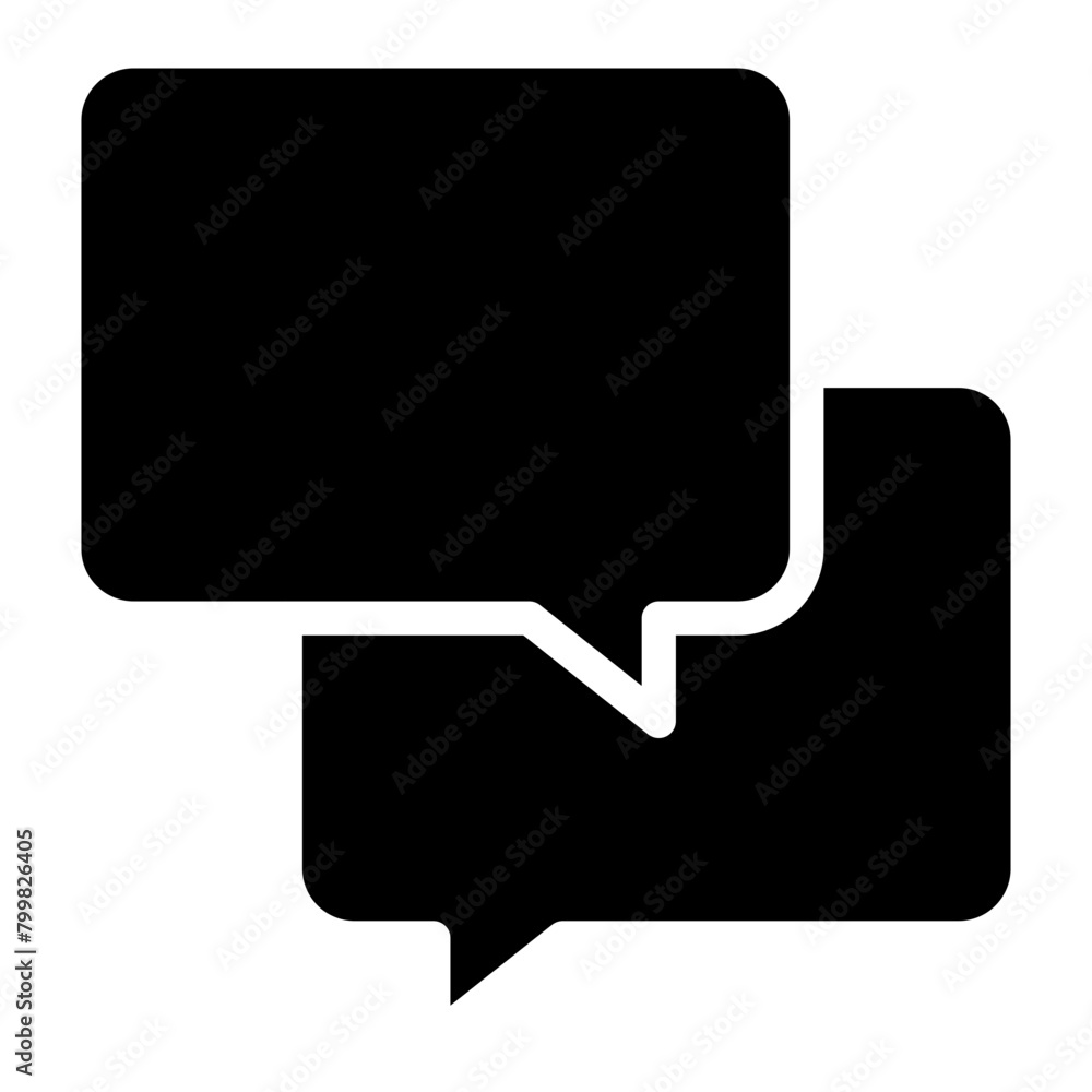 Fototapeta premium chat bubble