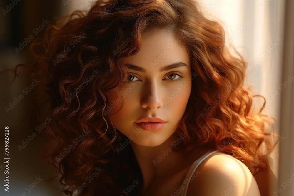 Captivating Portrait of a Redheaded Beauty Captivating Portrait of a Redheaded Beauty