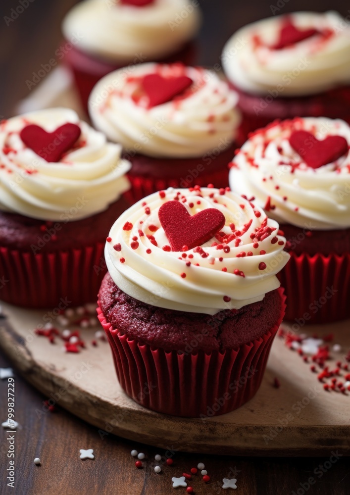 Delicious Valentine's Day Cupcakes