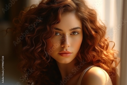 Captivating Portrait of a Redheaded Beauty