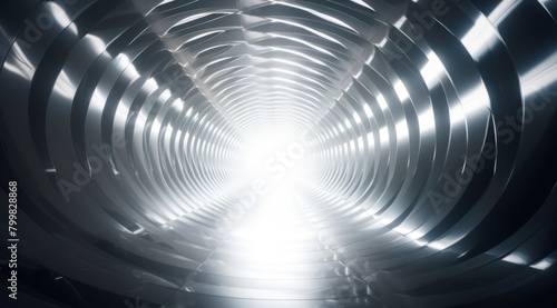 Futuristic Tunnel Perspective