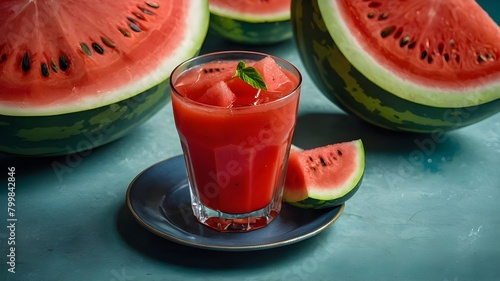 watermelon with watermelon juice, health benefits of watermelon juice