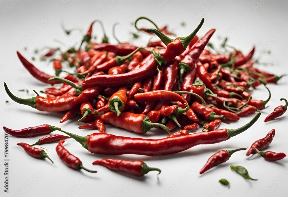 red hot chili peppers isolated on white background red hot chili peppers isolated on white background