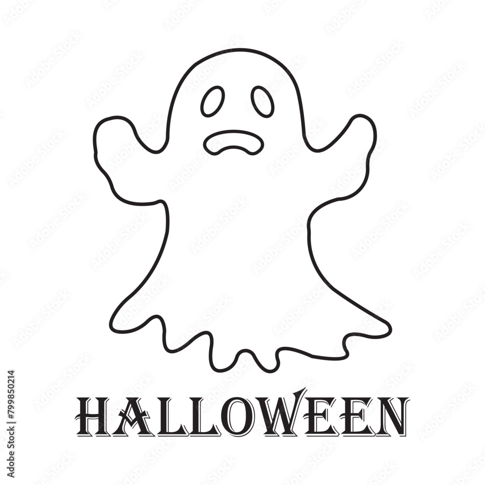 Fototapeta premium Halloween icon
