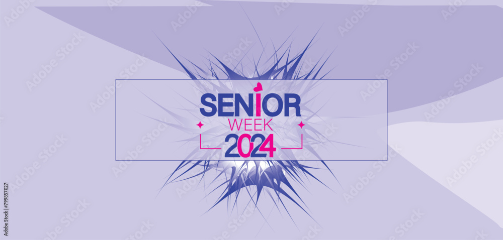 Obraz premium Captivating Illustrations A Celebration of Senior Week Artistry
