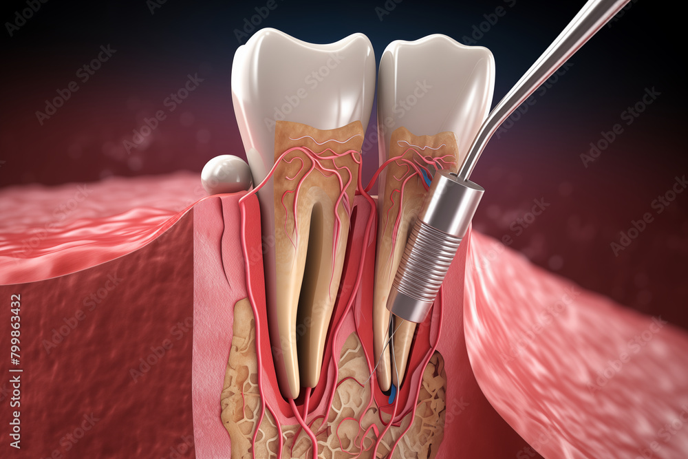 Periodontal Treatment Visual representation of a periodontist