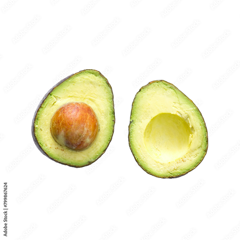 avocado isolated on png