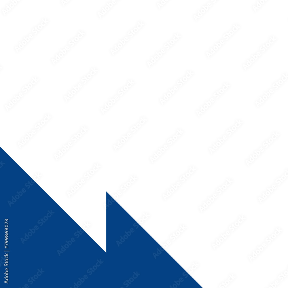 Blue Modern Geometric Corner Blue Modern Geometric Corner