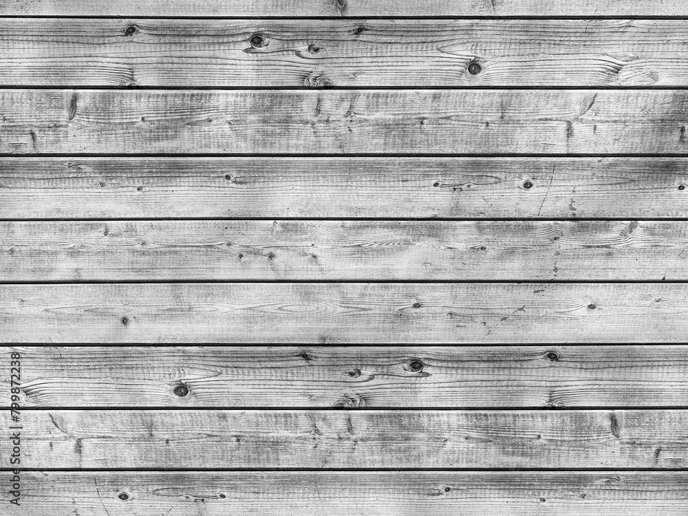 Naklejka premium 古びた木目背景（よこ）
