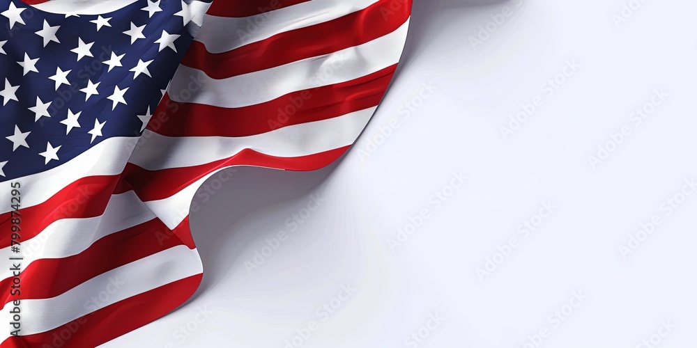 Closeup of American flag symbolizing freedom and agency. Isolated on transparent background Closeup of American flag symbolizing freedom and agency. Isolated on transparent background