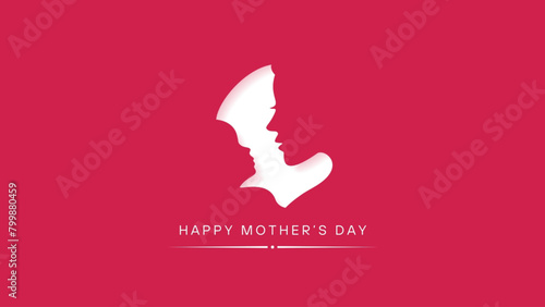 Happy mother’s day greetings card 