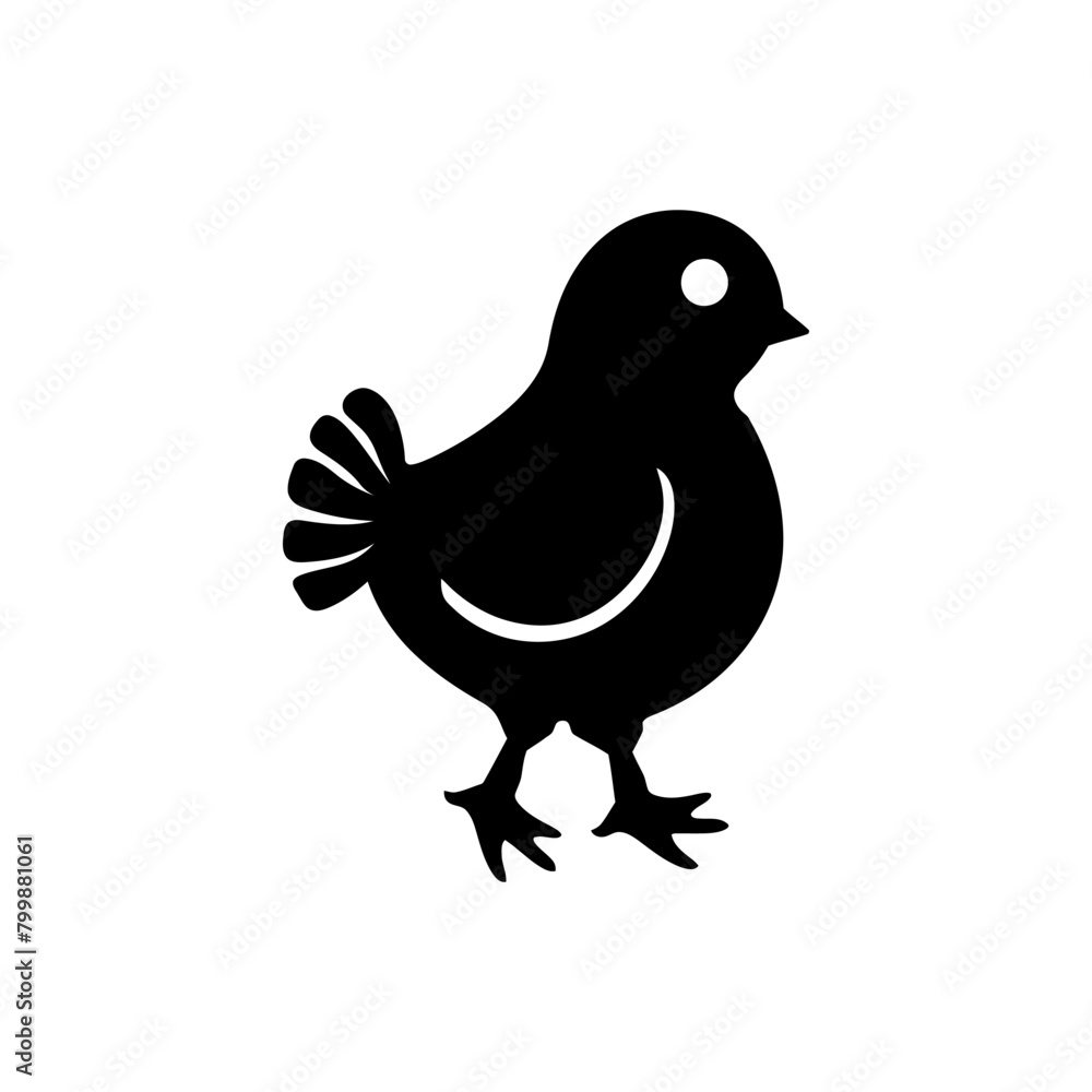 Obraz premium Baby Chick Icon