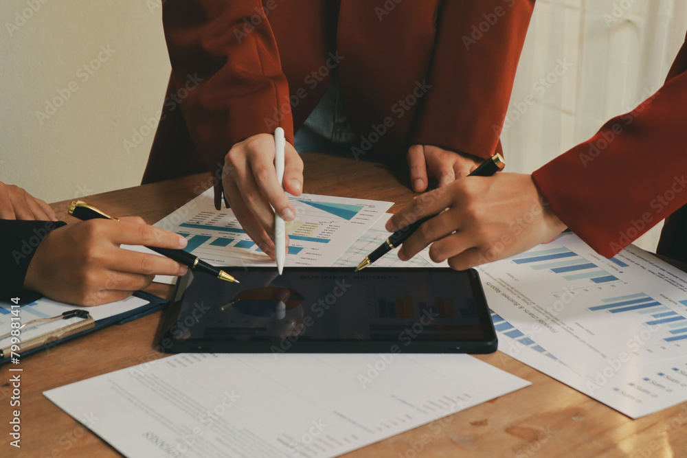 discussing business matters. They work together, using teamwork and communication to achieve success. discussing business matters. They work together, using teamwork and communication to achieve success.
