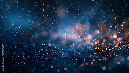 Abstract Bokeh Lights with Glittering Effect
 photo