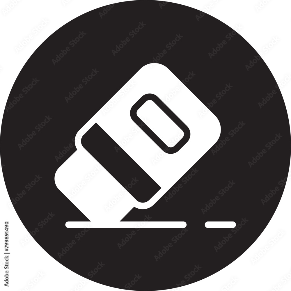 eraser glyph icon eraser glyph icon