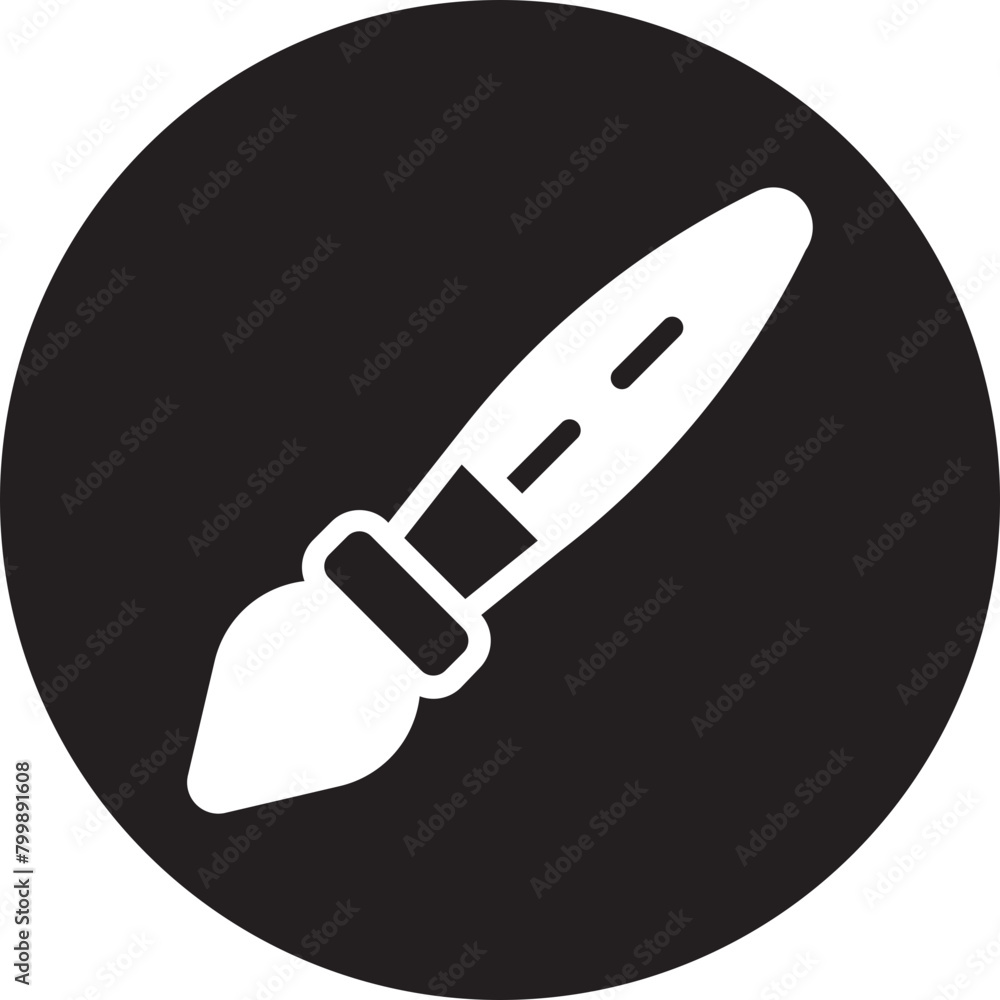 brush glyph icon brush glyph icon