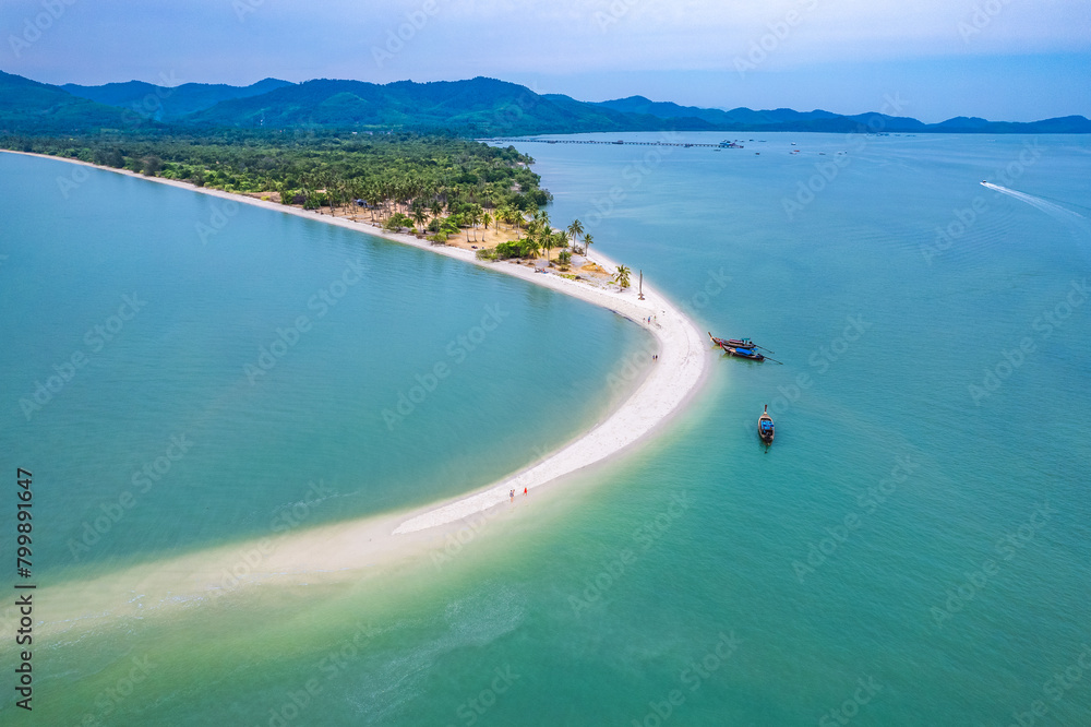 Aerial view of Laem Haad Beach in koh yao yai, Phang Nga, Thailand Aerial view of Laem Haad Beach in koh yao yai, Phang Nga, Thailand