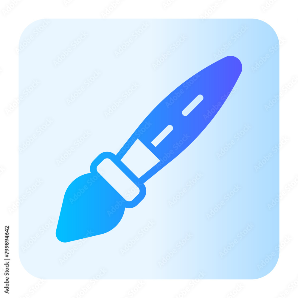 brush gradient icon brush gradient icon