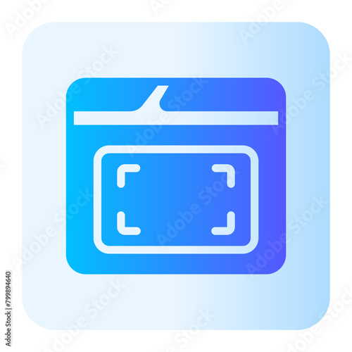 web design gradient icon