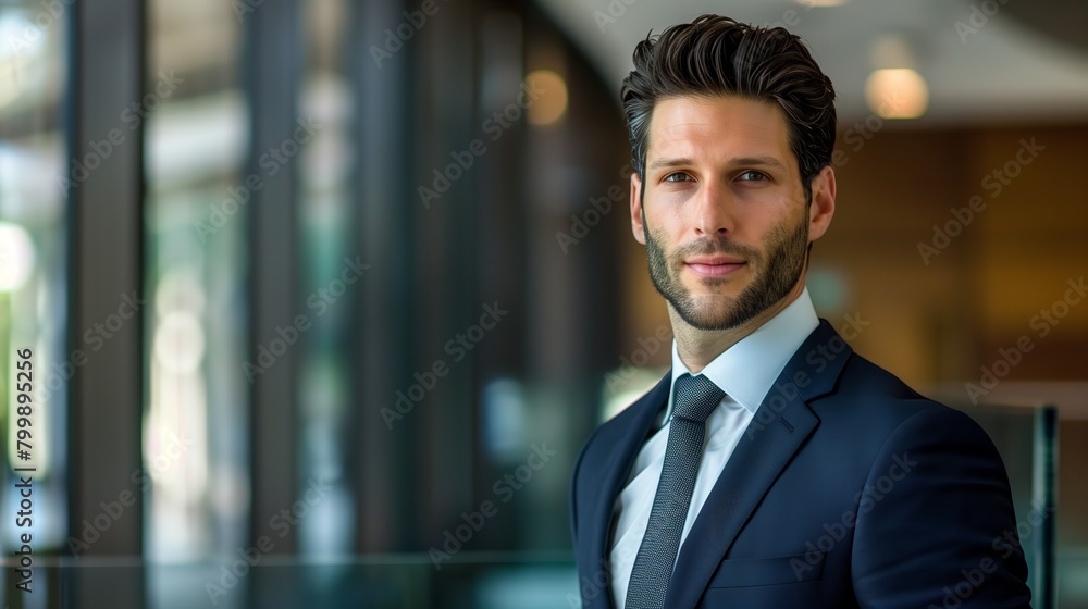 A professional headshot of a man in a suit and tie, with a confident smile on his face. A professional headshot of a man in a suit and tie, with a confident smile on his face.