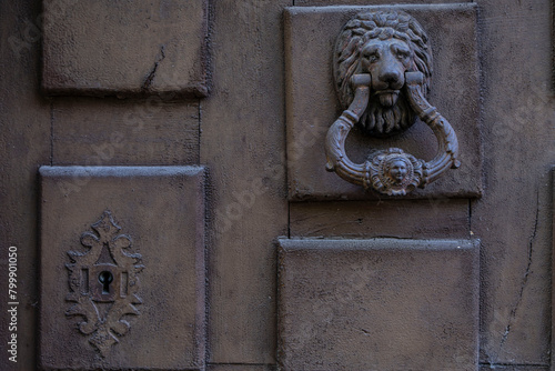 argolla con forma de leon, Ortigosa de Cameros, La Rioja, Spain photo