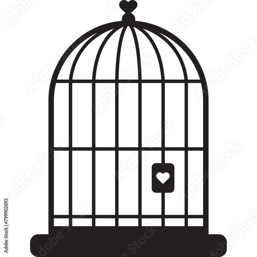 birdcage with lockheart