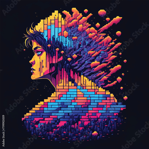 modern t-shirt design vector