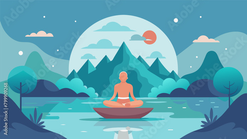 As you close your eyes you are transported to a calm and peaceful state of mind drifting away from the chaos of the outside world..