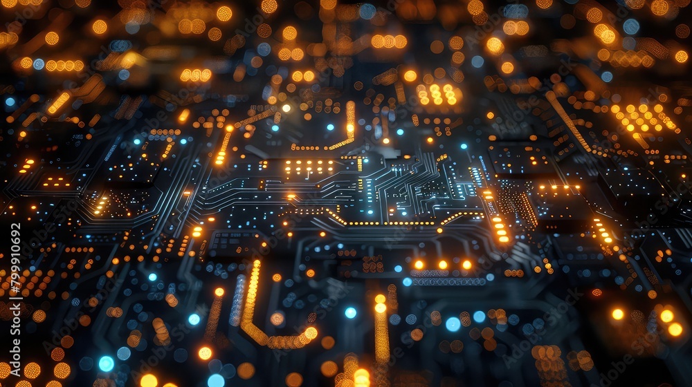 A physical Bitcoin coin on an illuminated electronic circuit board, symbolizing the intersection of traditional currency and digital technology. A physical Bitcoin coin on an illuminated electronic circuit board, symbolizing the intersection of traditional currency and digital technology.