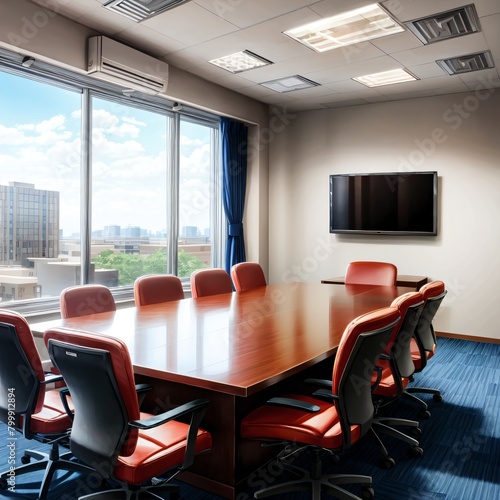 オフィスの会議室
