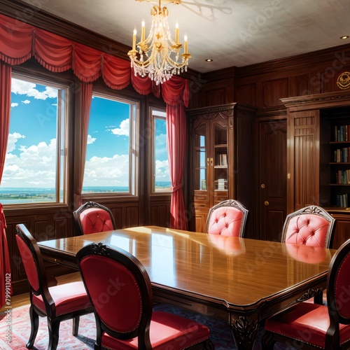 オフィスの会議室